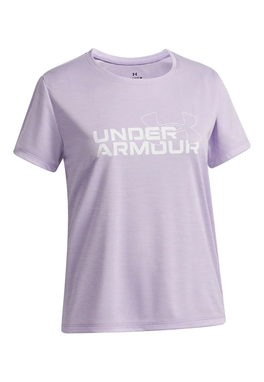 Спортивная футболка UNDER ARMOUR Performance Shirt 'Tech Twist' сиреневого цвета — фото 2
