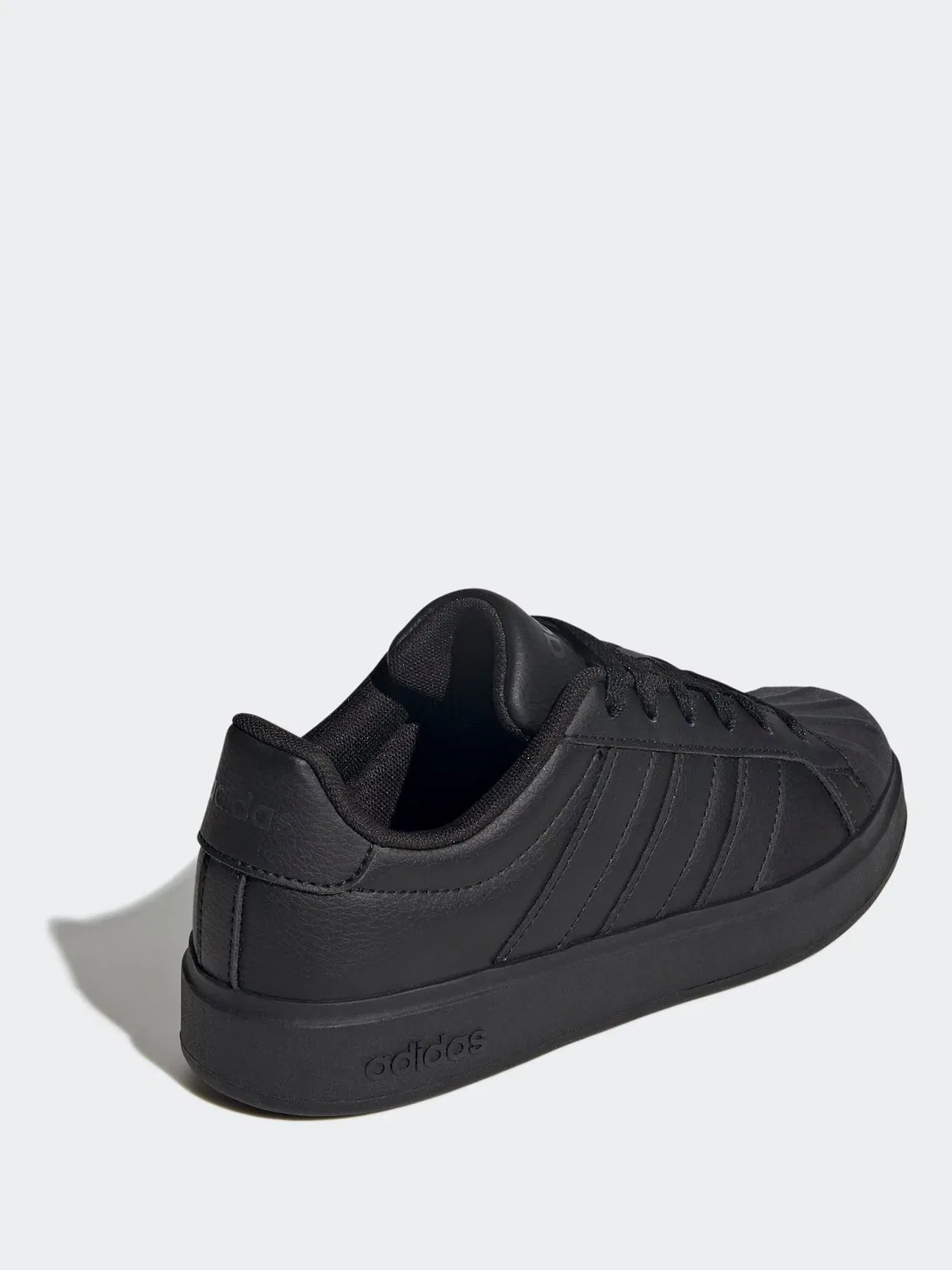 Кроссовки с носком-ракушкой, текстильные adidas Street Talk, черный — фото 4