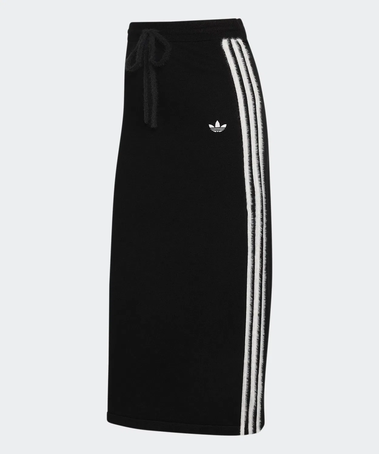 Женская юбка-карандаш с боковой линией Adidas ORI Knitted Skirt, Blue — фото 2