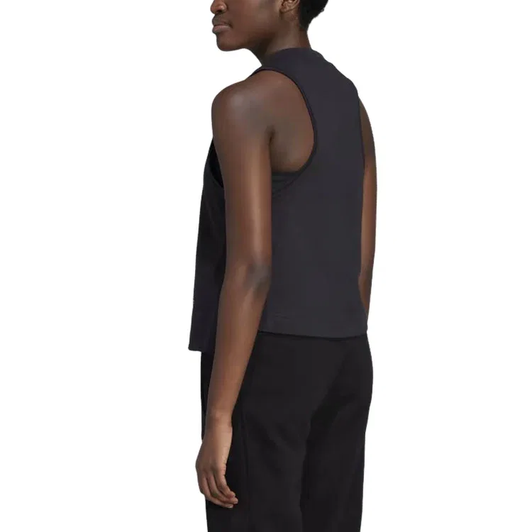 Женская футболка Stella McCartney Tank Top Asia Sizing 'Black' adidas, черный — фото 3