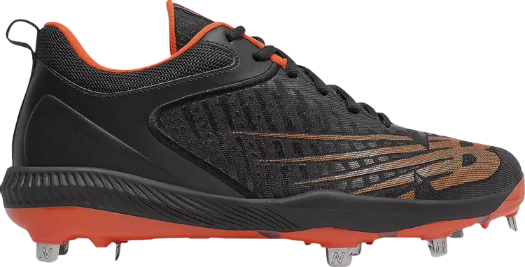 

Бутсы New Balance Fuel Cell 4040 v6 'Metal Camo - Black Orange', черный
