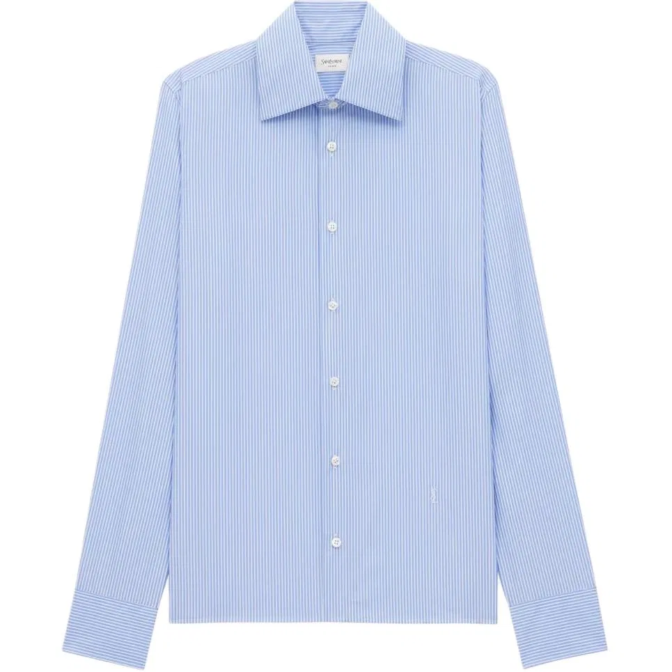 Женская рубашка SAINT LAURENT, Blue