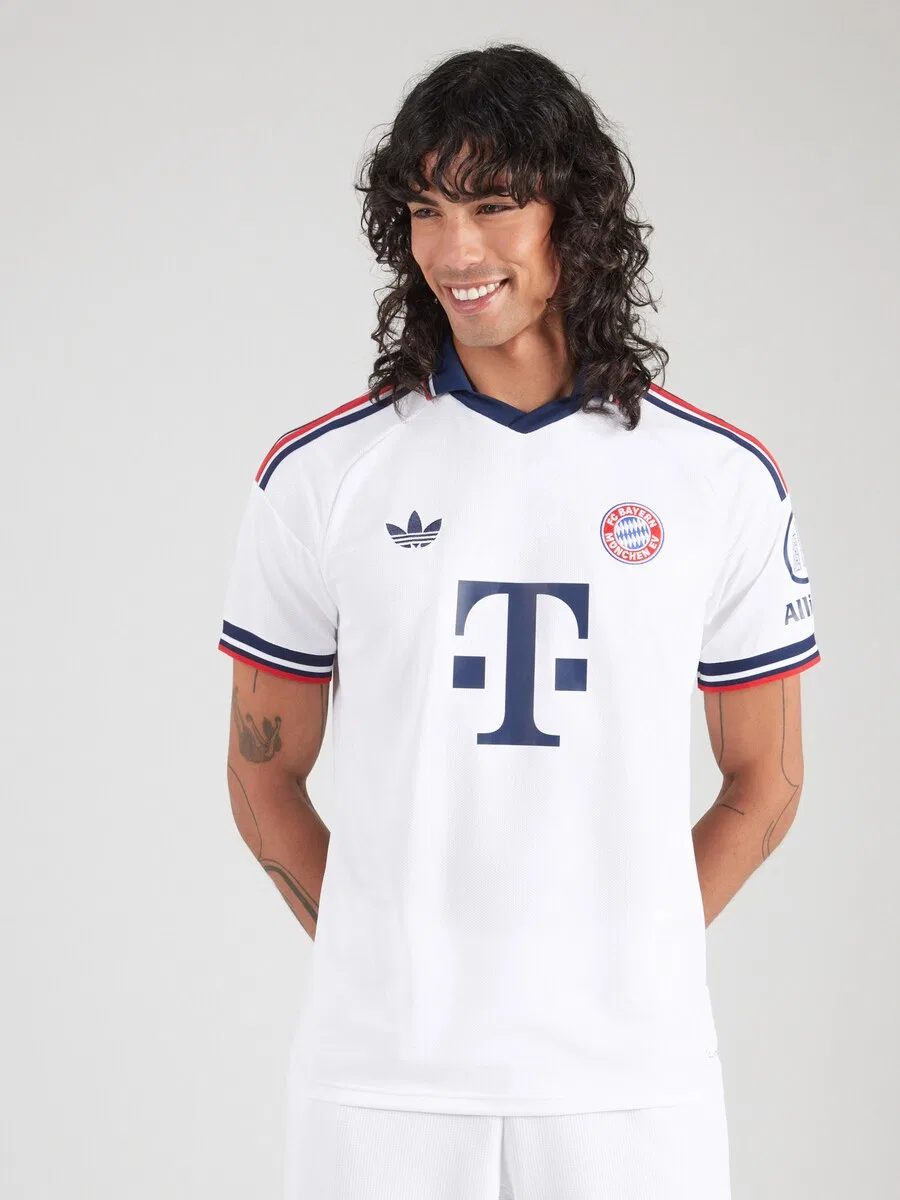 Белая футболка ADIDAS PERFORMANCE Performance 'FC Bayern Munchen 26-27' — фото 2