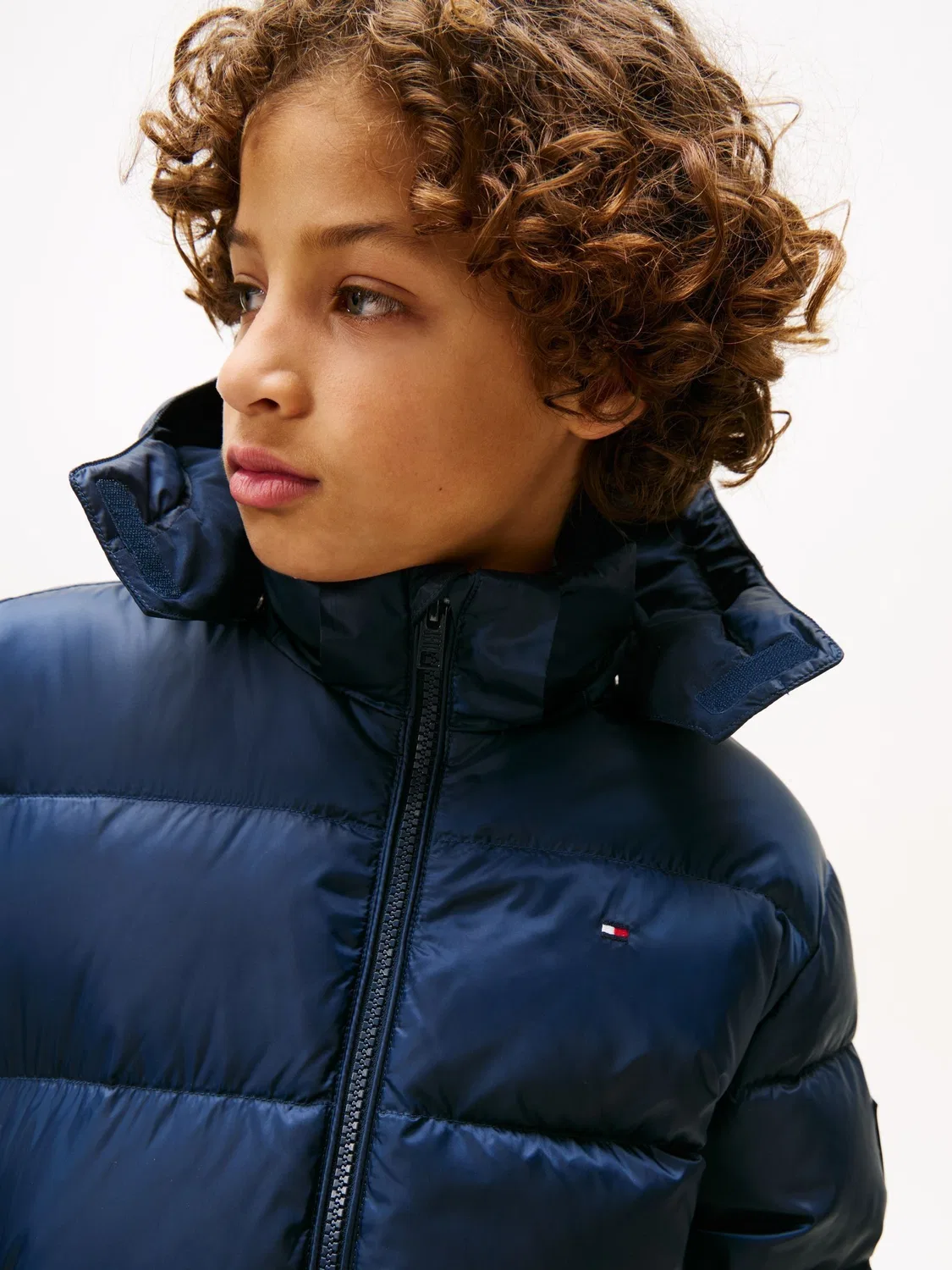 Пуховик Essential Down Puffer Jacket Tommy Hilfiger, синий — фото 4