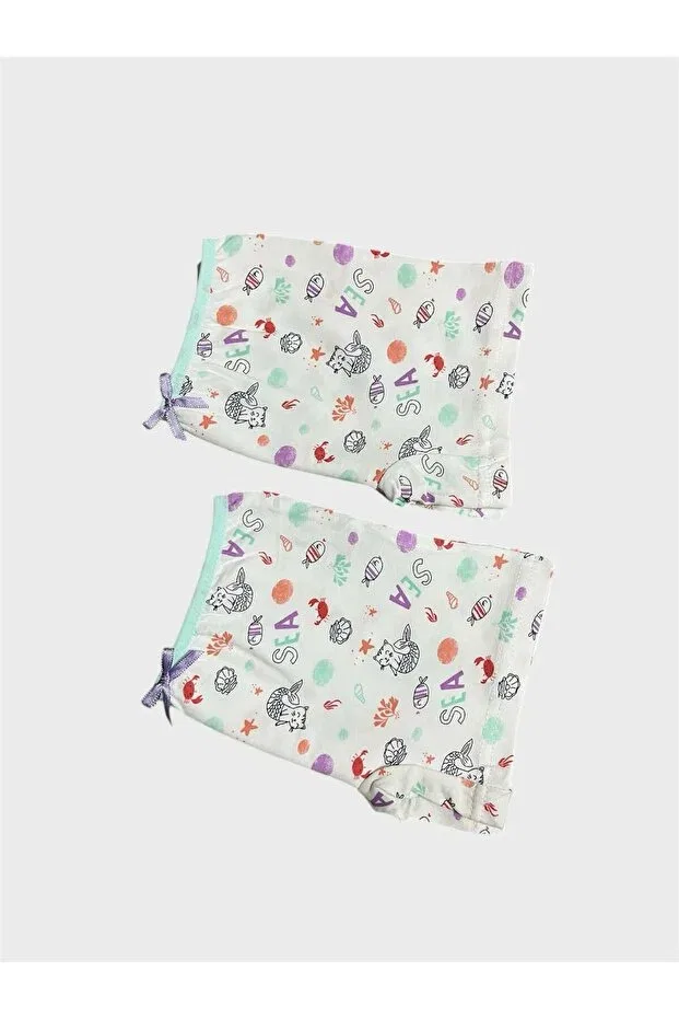 Детские боксеры для мальчиков с принтом Elmas Kids, White