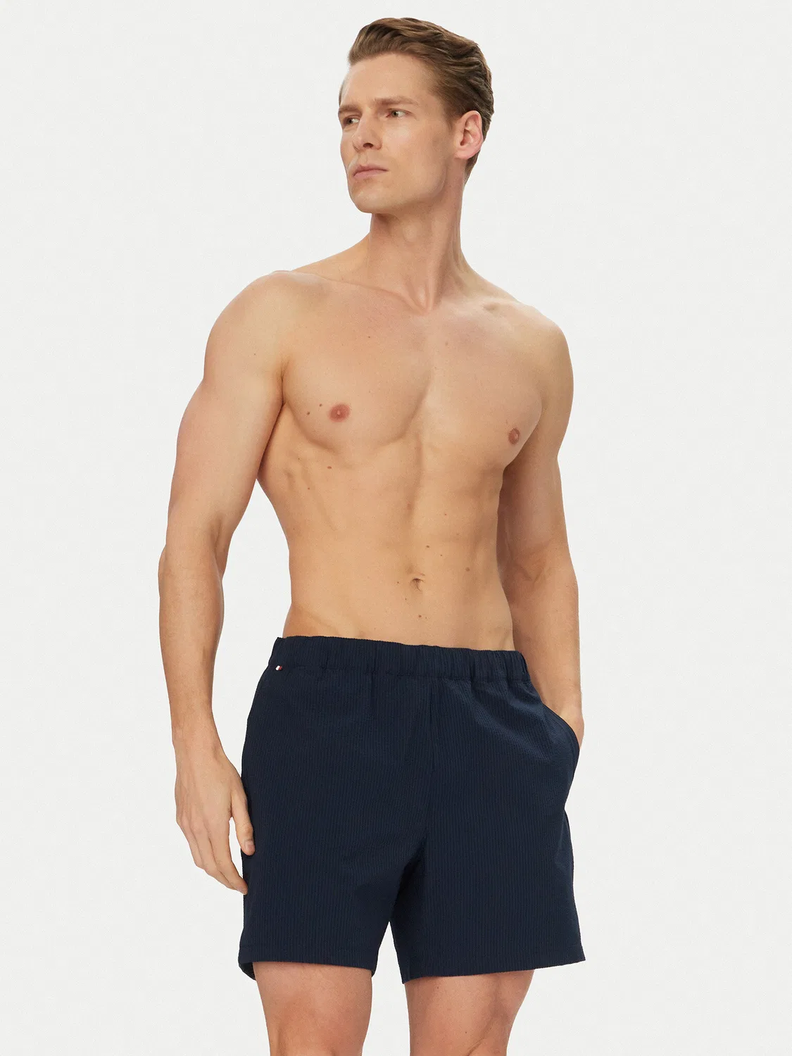 Мужские спортивные шорты стандартного кроя Dover Performance Tommy Hilfiger, темно-синий — фото 2
