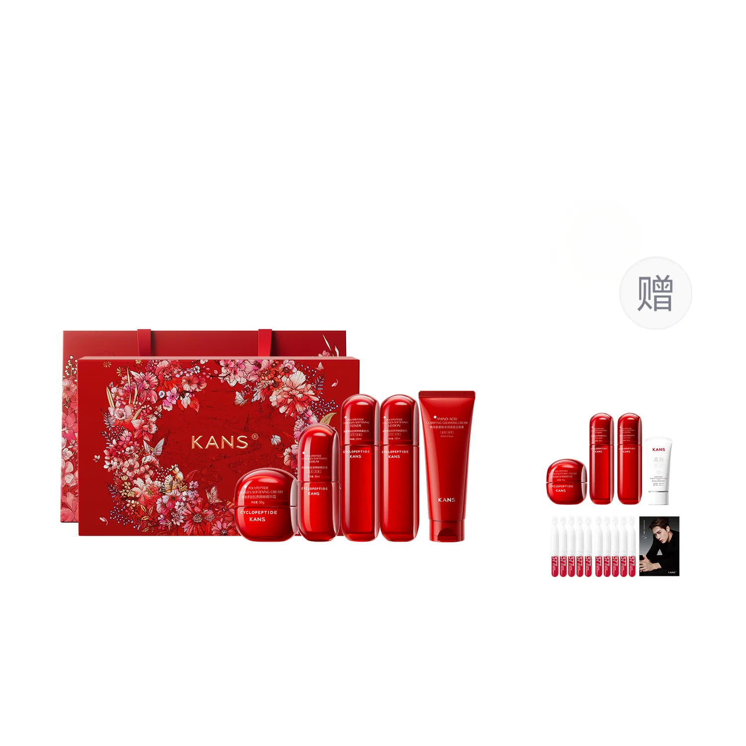 Набор для ухода за кожей Red Waist Anti-Glycation KANS — фото 4