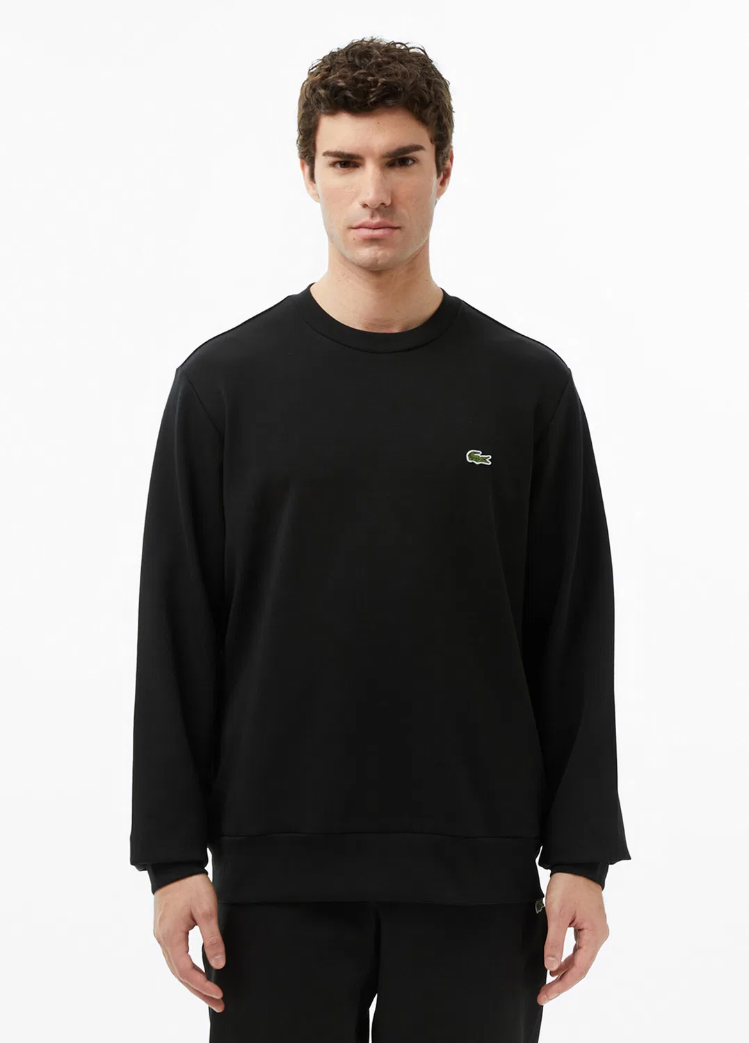 Свитшот Classic Fit Lacoste, black — фото 2