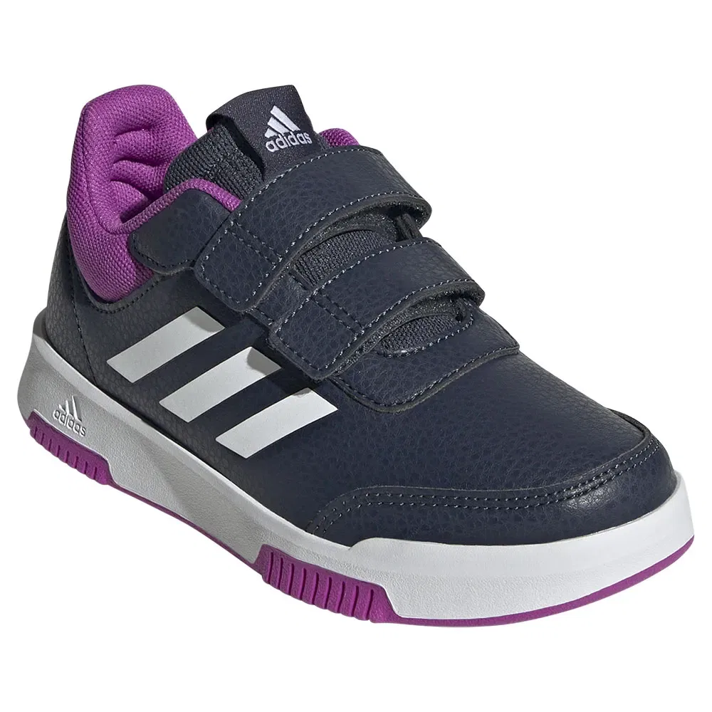 Детские кроссовки для девочек с липучками Tensaur Hook&Loop Adidas, Blue — фото 4