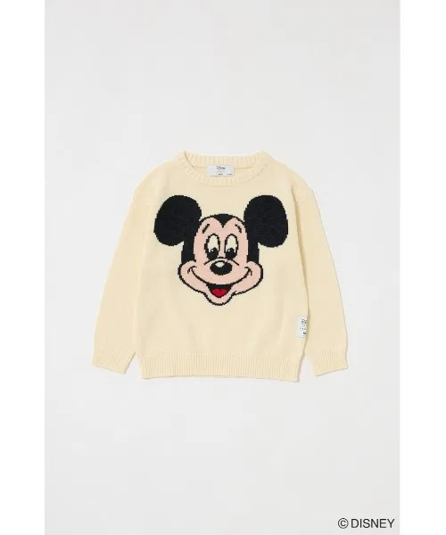 Детский свитер с длинным рукавомMD FACE KNIT Disney SERIES CREATED by MUS, Белый