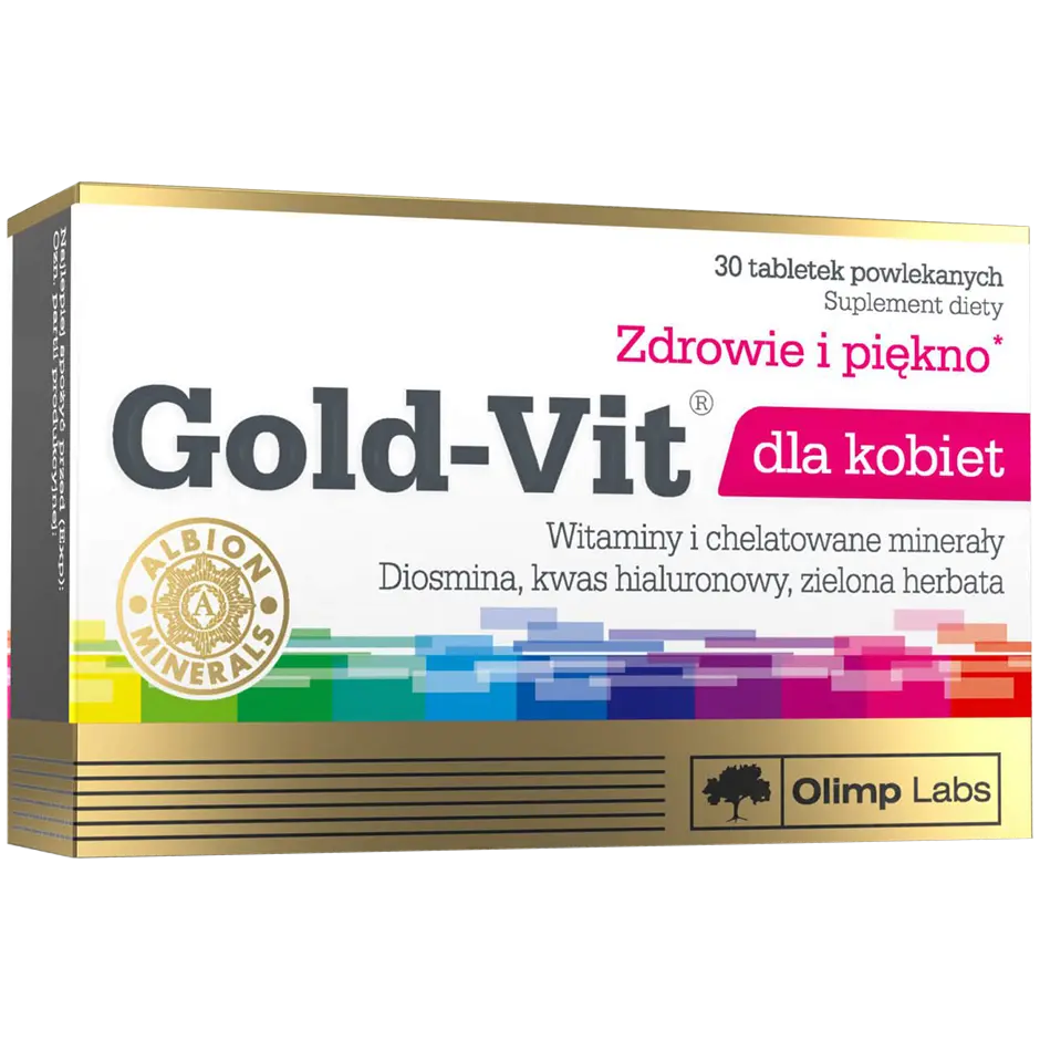 

Olimp Gold-Vit Dla Kobiet биологически активная добавка, 30 таблеток/1 упаковка