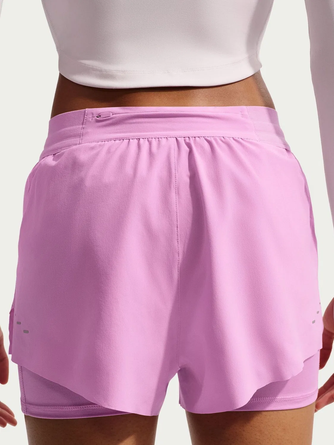Шорты для бега 2-в-1 Nike Swift Dri-FIT, фиолетовый — фото 4
