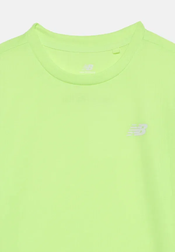 Футболка с круглым вырезом Athletic tee New Basic T-shirt New Basic T-Shirt New Balance Light Green, светло-зеленый — фото 4