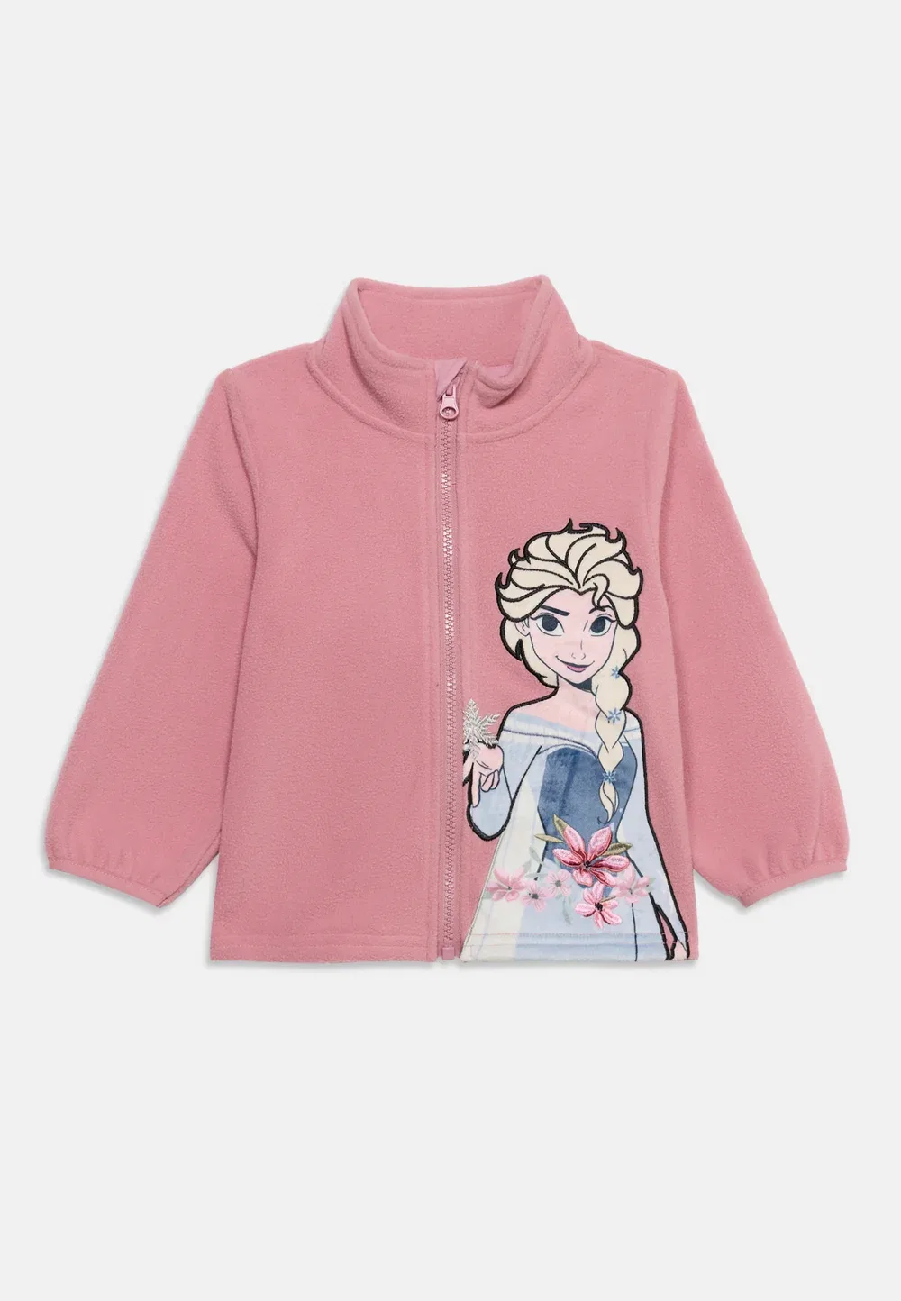 Nmfjalisa frozen zip - толстовка на молнии Name It, Lilas — фото 3