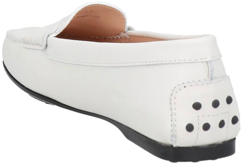 Лоферы Tod's, белый — фото 3