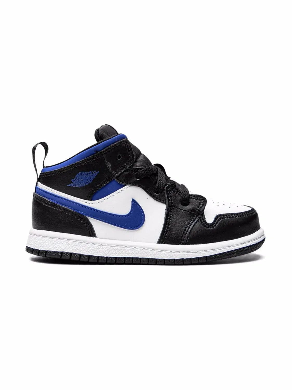 Кроссовки Air Jordan 1 Mid "Game Royal", белый — фото 3