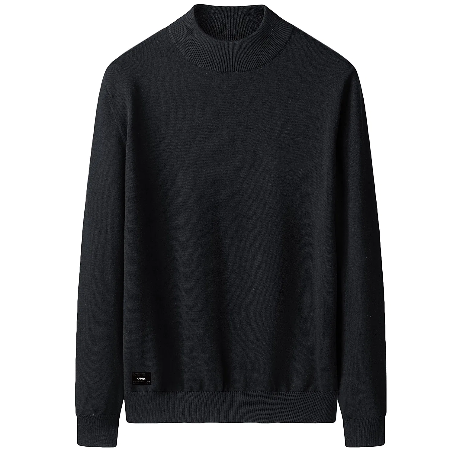 Детский свитер с круглым вырезом Jeep Leisure Collection, Black