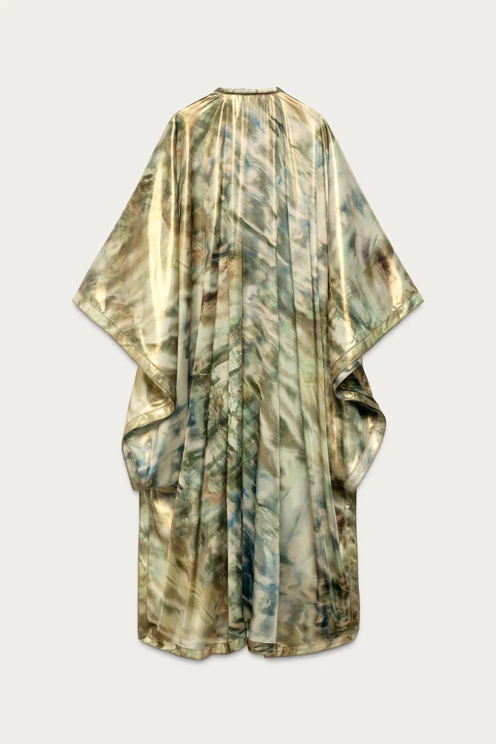 Туника с принтом от Marisa Berenson и Zara, Turquoise — фото 2
