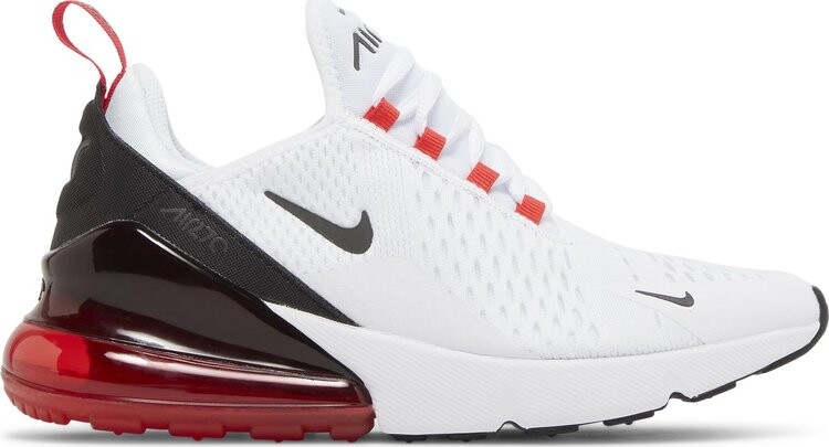 

Кроссовки Nike Air Max 270 GS 'White Siren Red', белый