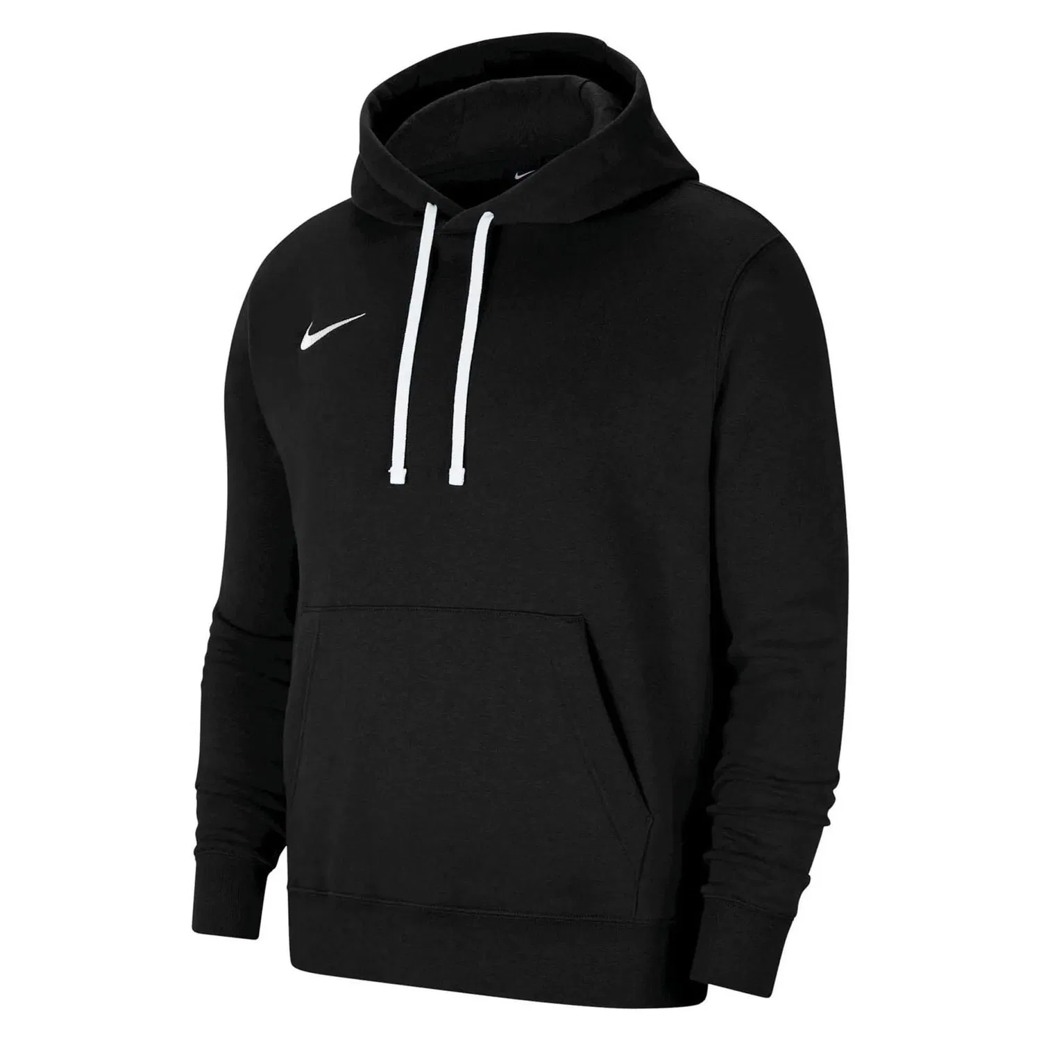 Мужское теплое худи с капюшоном Nike Fleece Park 20, Черный Белый