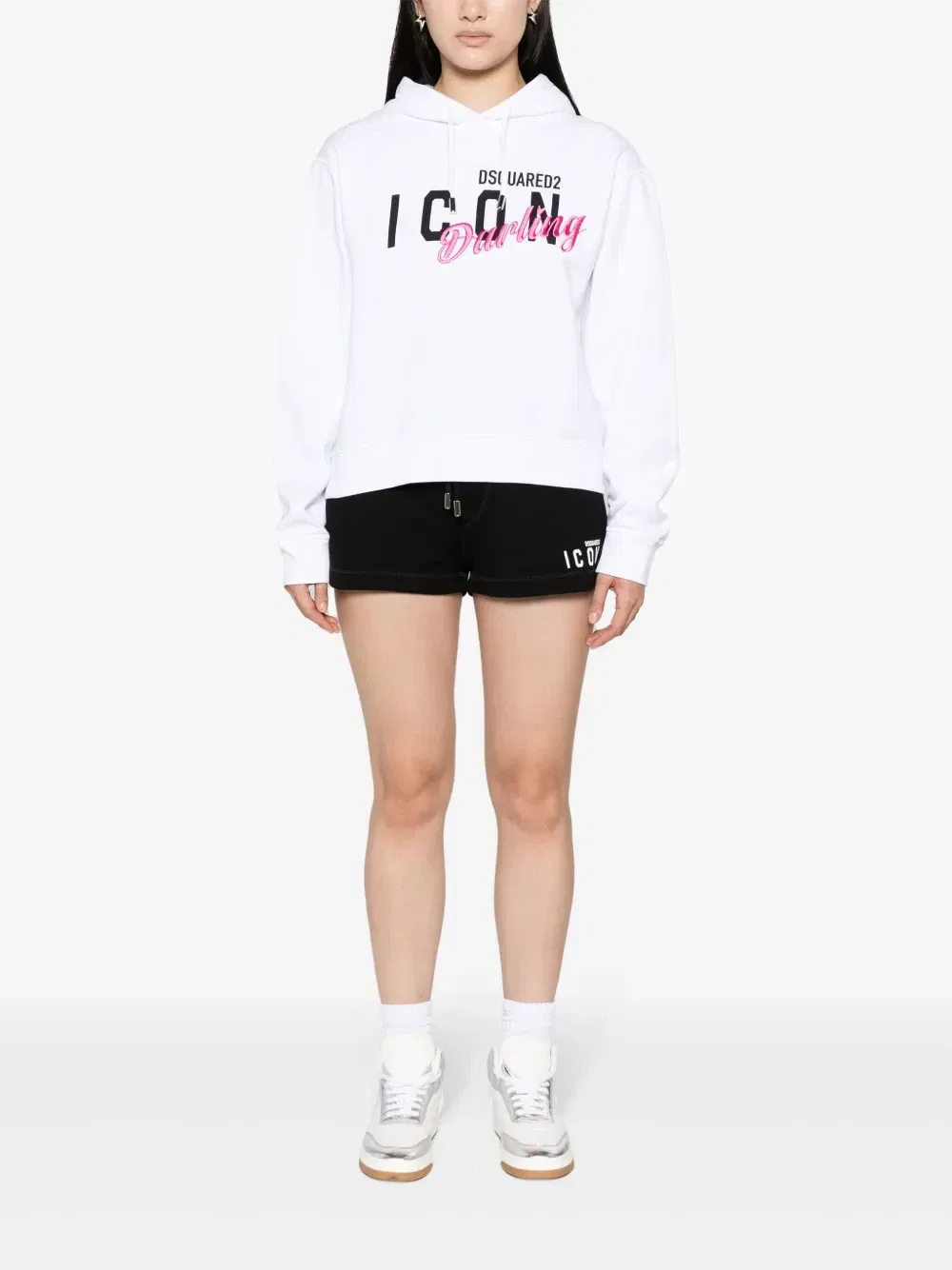 Худи Icon arling Cool Dsquared2, белый — фото 2