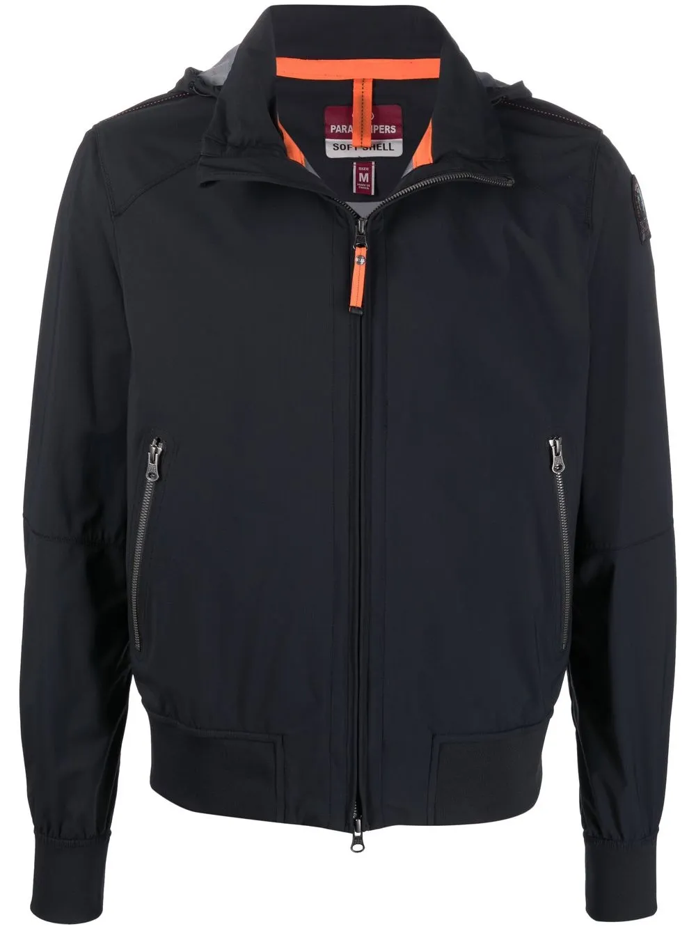 

Ветровка с капюшоном Parajumpers, черный