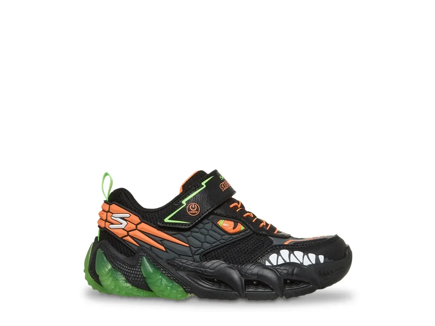 Кроссовки с подсветкой Skech-O-Saurus 3.0, Skechers, черный/мультиколор — фото 3