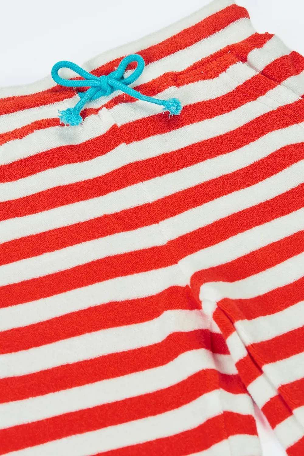 Детские пляжные шорты из махровой ткани Frugi, Red — фото 3