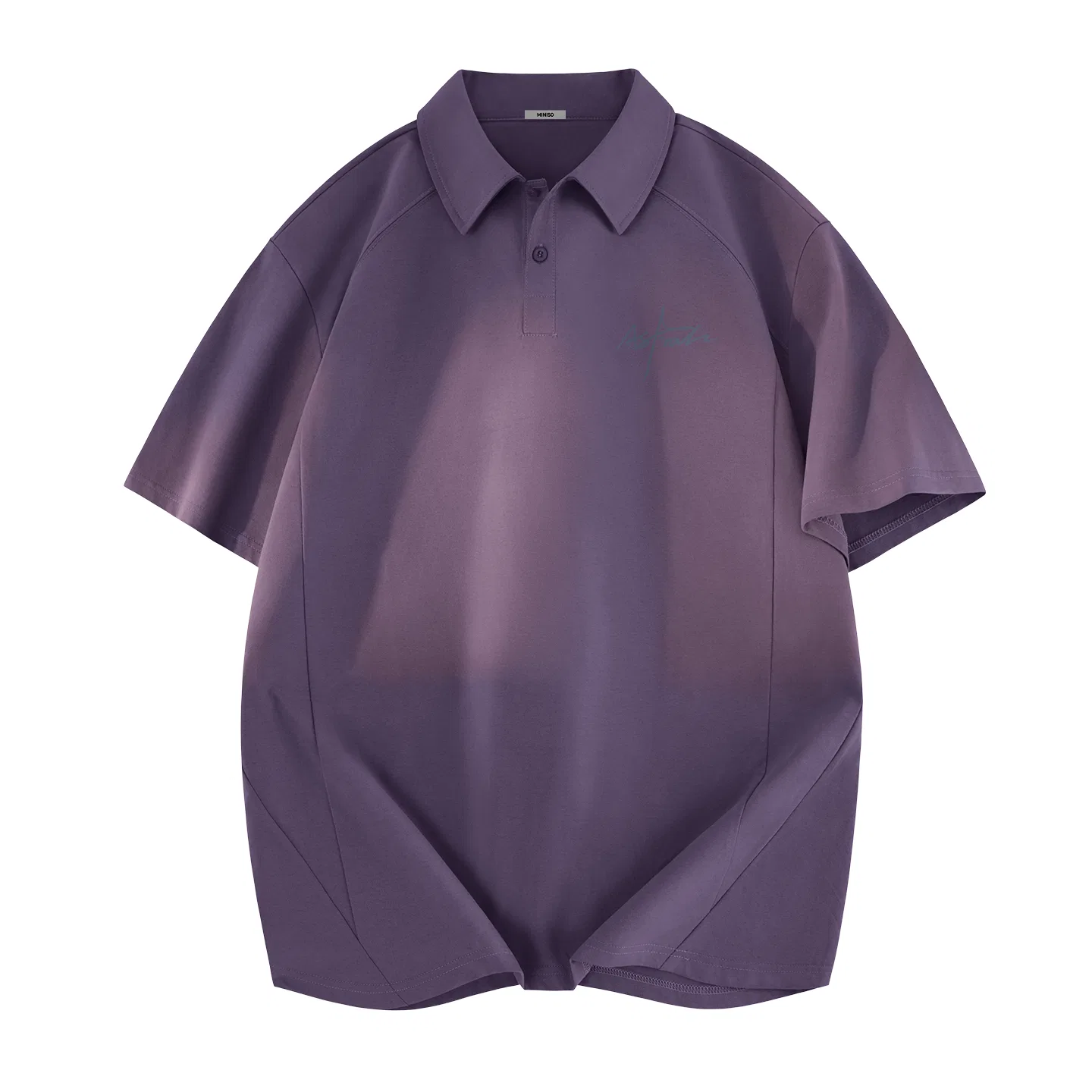 Детское поло с быстросохнущей защитой от солнца MINISO, Quick Dry Sun Protection Purple