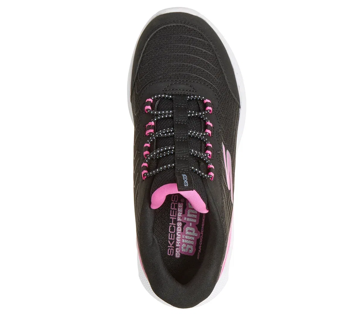 Детские слипоны Microspec Max Velocity - Jump Pop Skechers, черный/мультиколор — фото 2