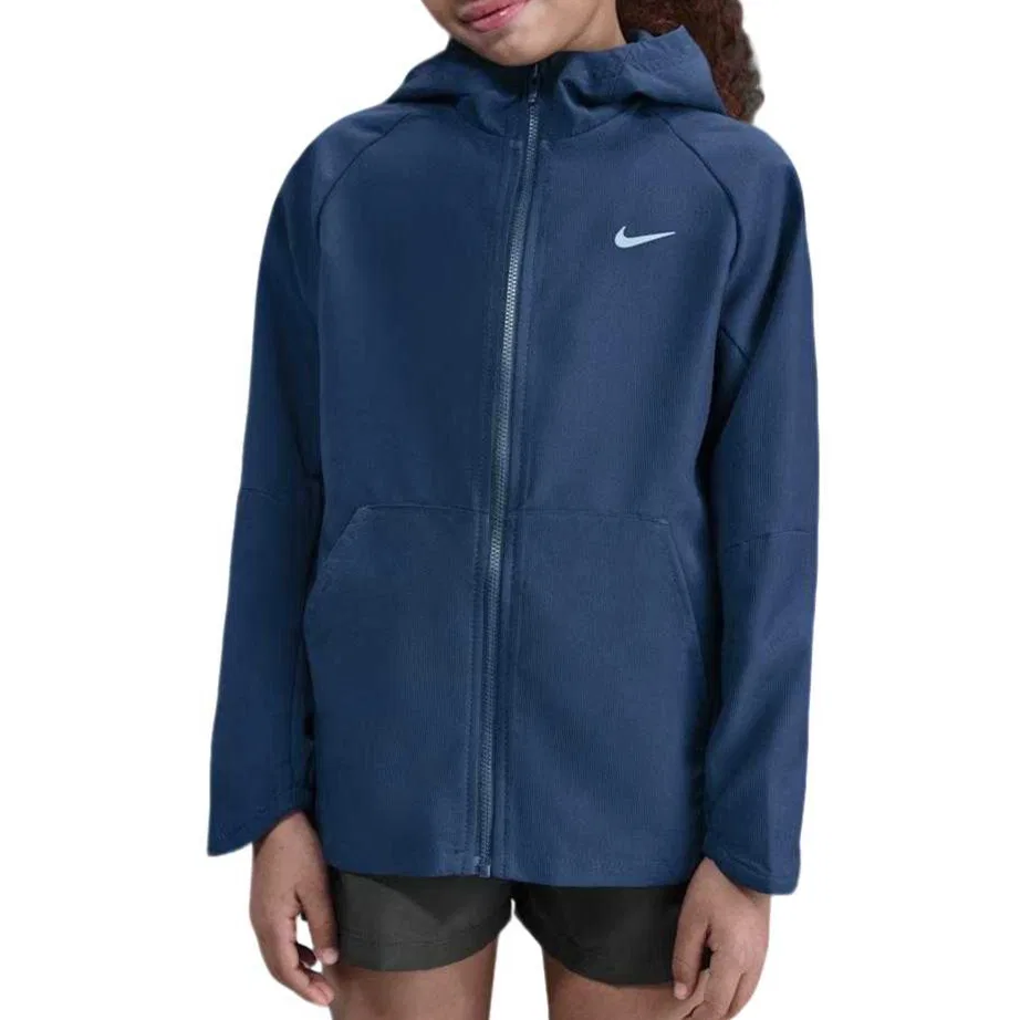 Детская куртка с капюшоном Nike, Midnight Marine Blue