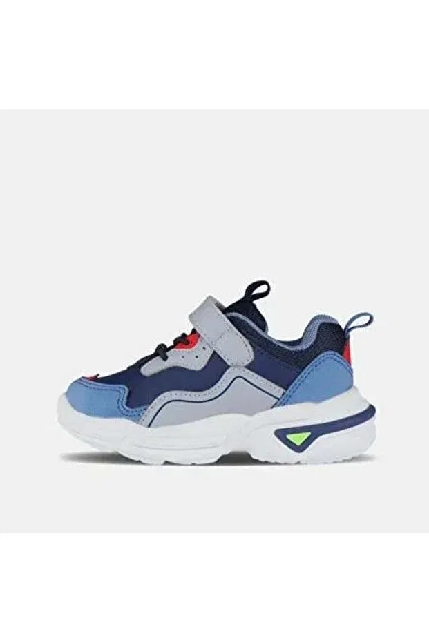 Детские кроссовки для девочек на липучке Charm Vicco, Navy Blue — фото 2