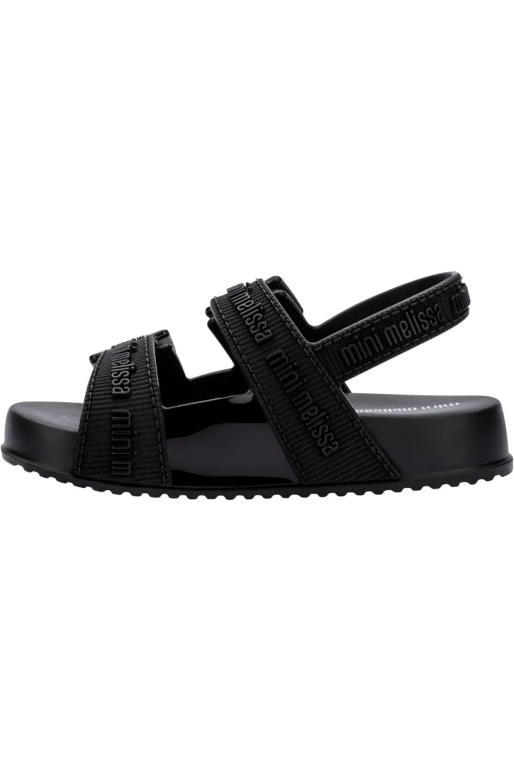 Детские сандалии слингбэк с ароматом Mini Cozy Lover Mini Melissa, черный — фото 3