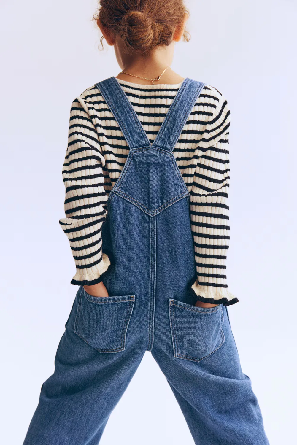 Джинсовые комбинезоны H&M, Denimblau — фото 3