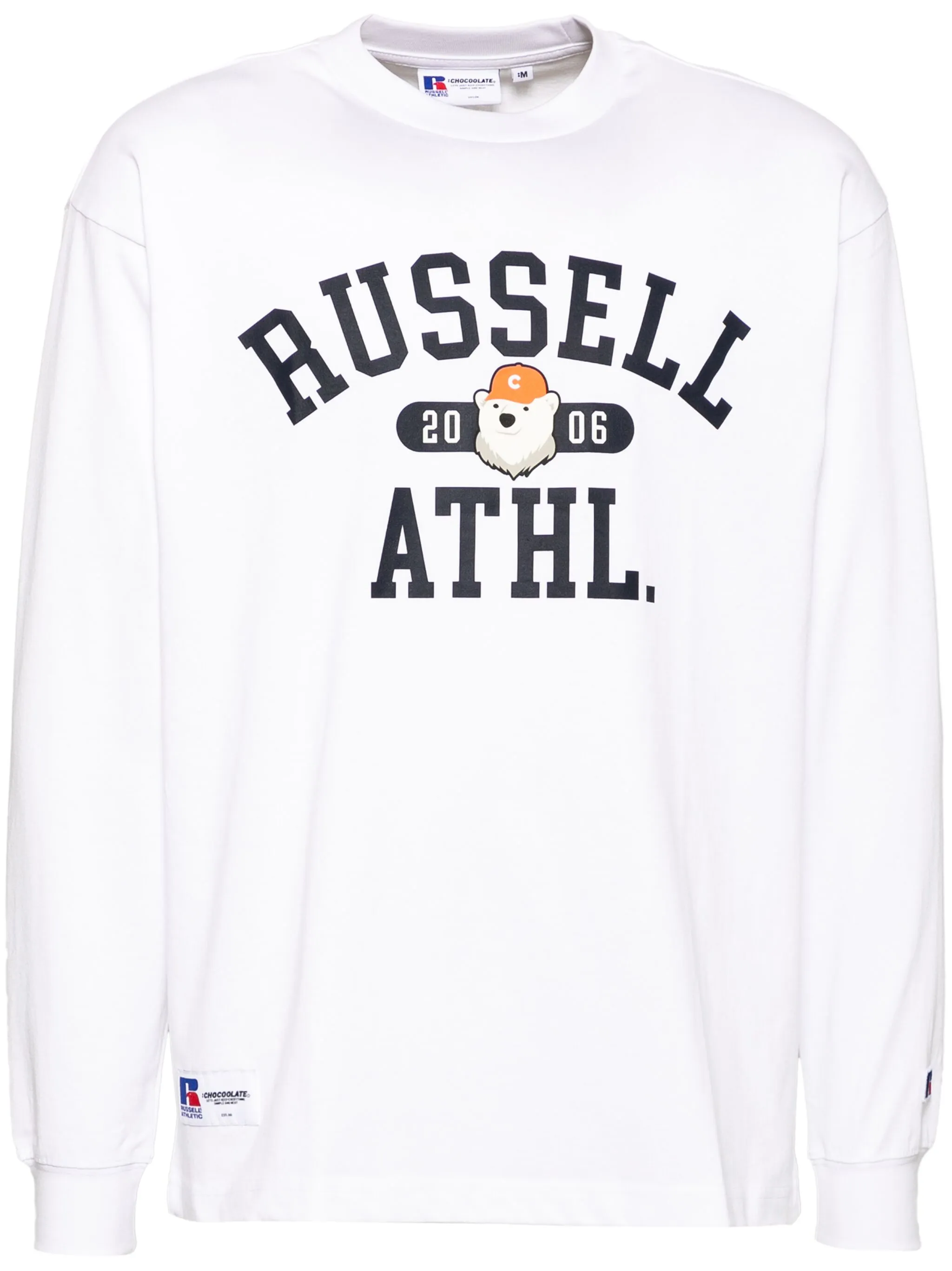 

Футболка с логотипом из коллаборации с Russell Athletic Chocoolate, белый