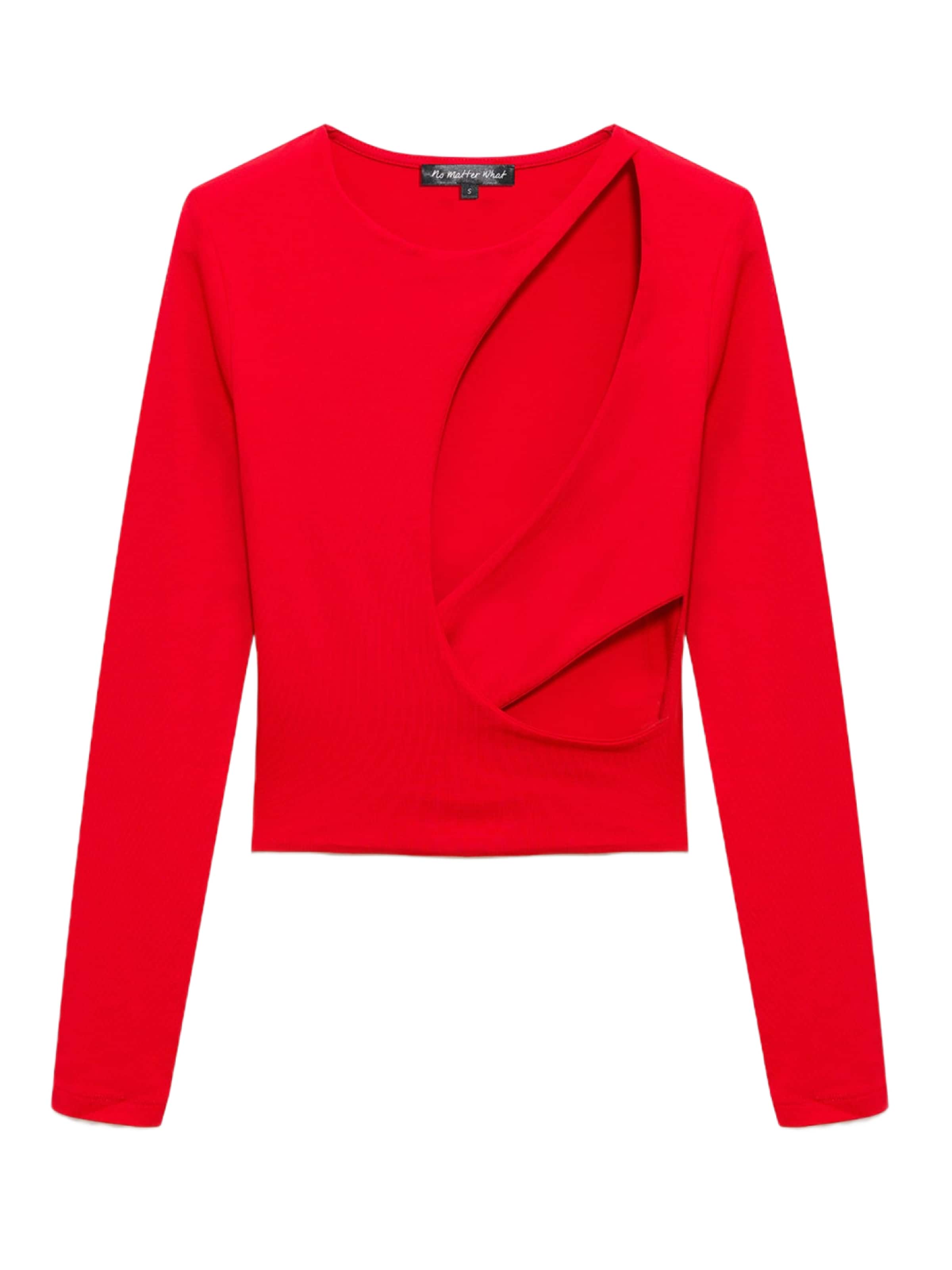 

No Matter What Лонгслив в красном цвете