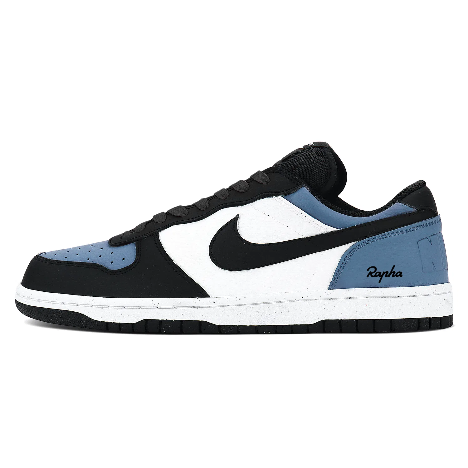 Детские кроссовки без шнуровки Nike Big Skateboard Shoes, Royal Blue — фото 3
