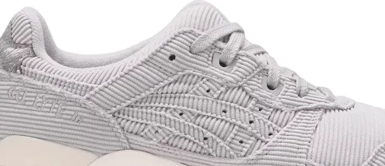 Кроссовки wmns gel lyte 3 og 'corduroy - oyster grey' Asics, серый — фото 3