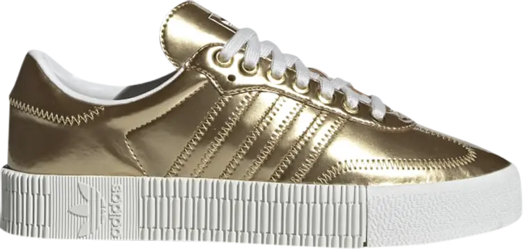 

Кроссовки Adidas Wmns Sambarose 'Gold Metallic', золотой, Желтый;золотой, Кроссовки Adidas Wmns Sambarose 'Gold Metallic', золотой