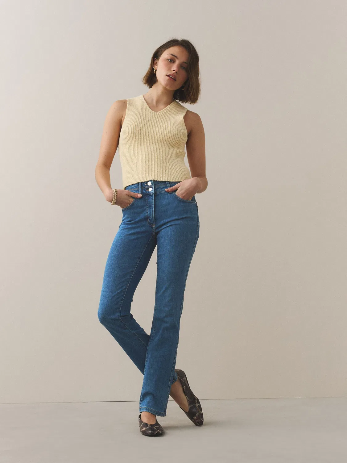 Джинсы Lift Slim and Shape Next, синие