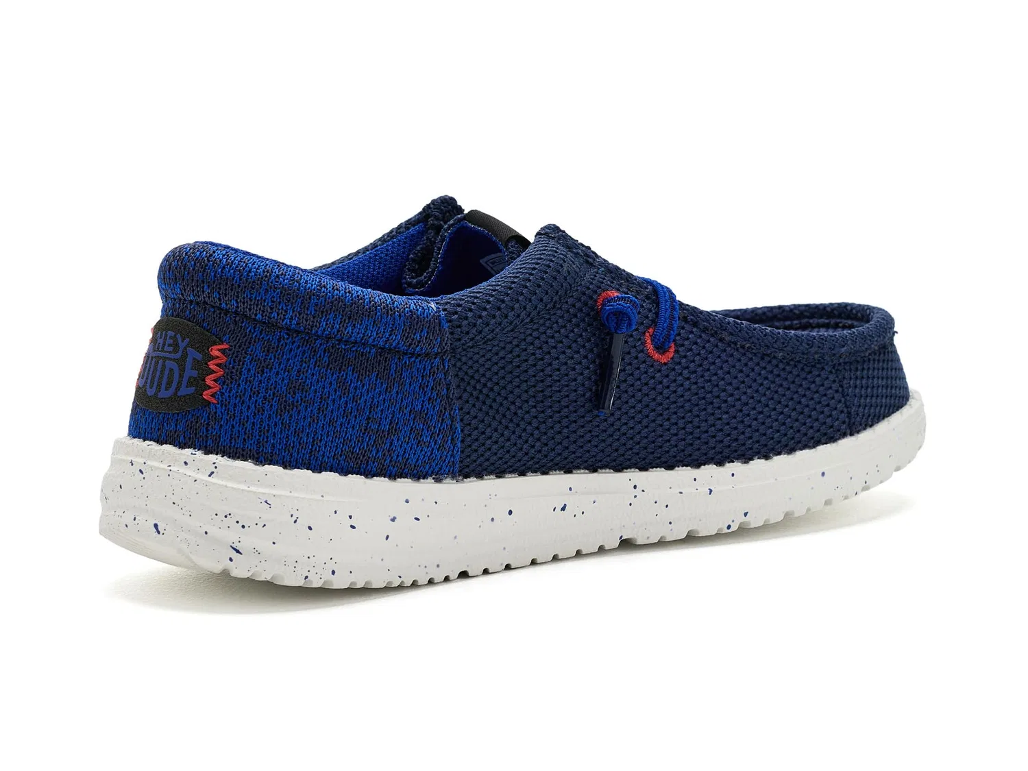 Кроссовки Wally Funk Gradient Mesh (для маленьких и больших детей) Hey Dude Kids, Navy/Multi — фото 4