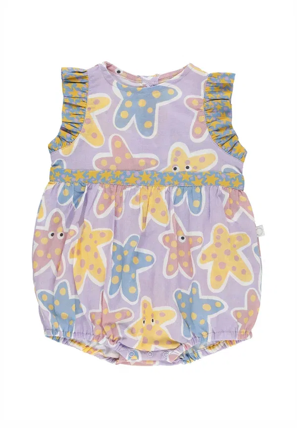 Комбинезон хлопковый Jumpsuit Stella Mccartney Kids, мультиколорe