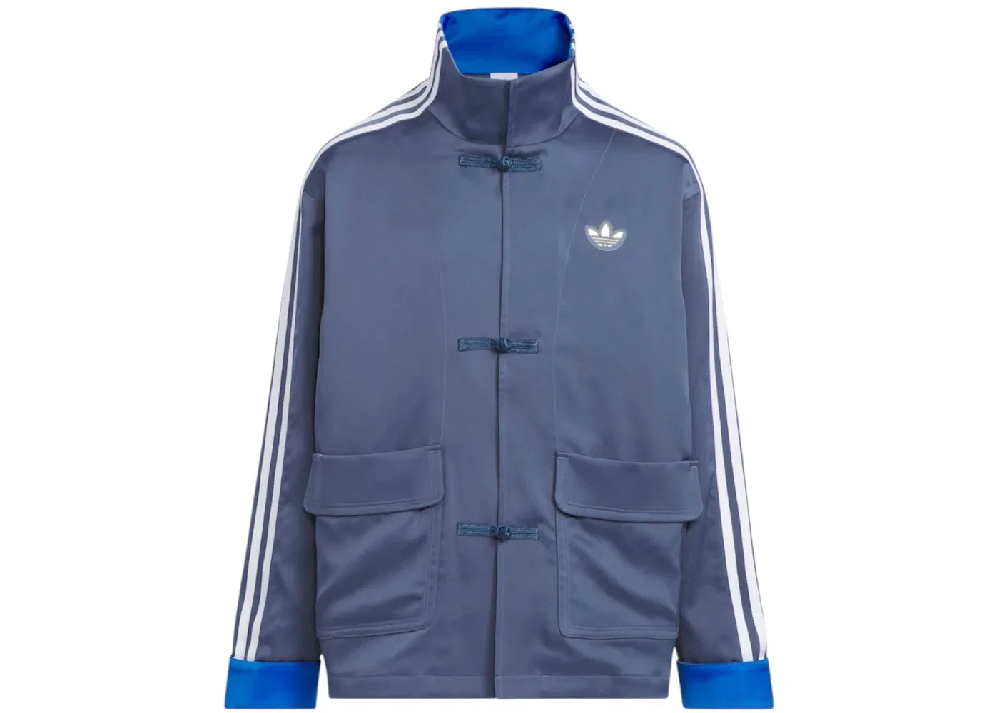 Детская куртка с принтом Jacket (Asia Sizing) Adidas, Blue