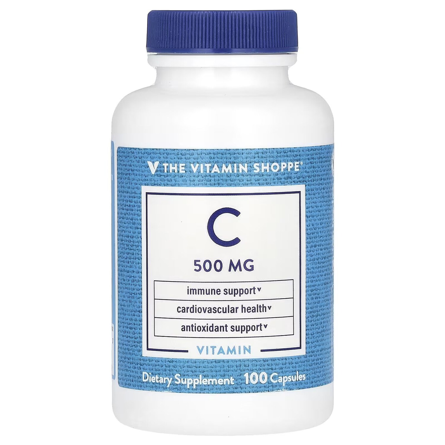 

Витамин С, 500 мг, 100 капсул The Vitamin Shoppe