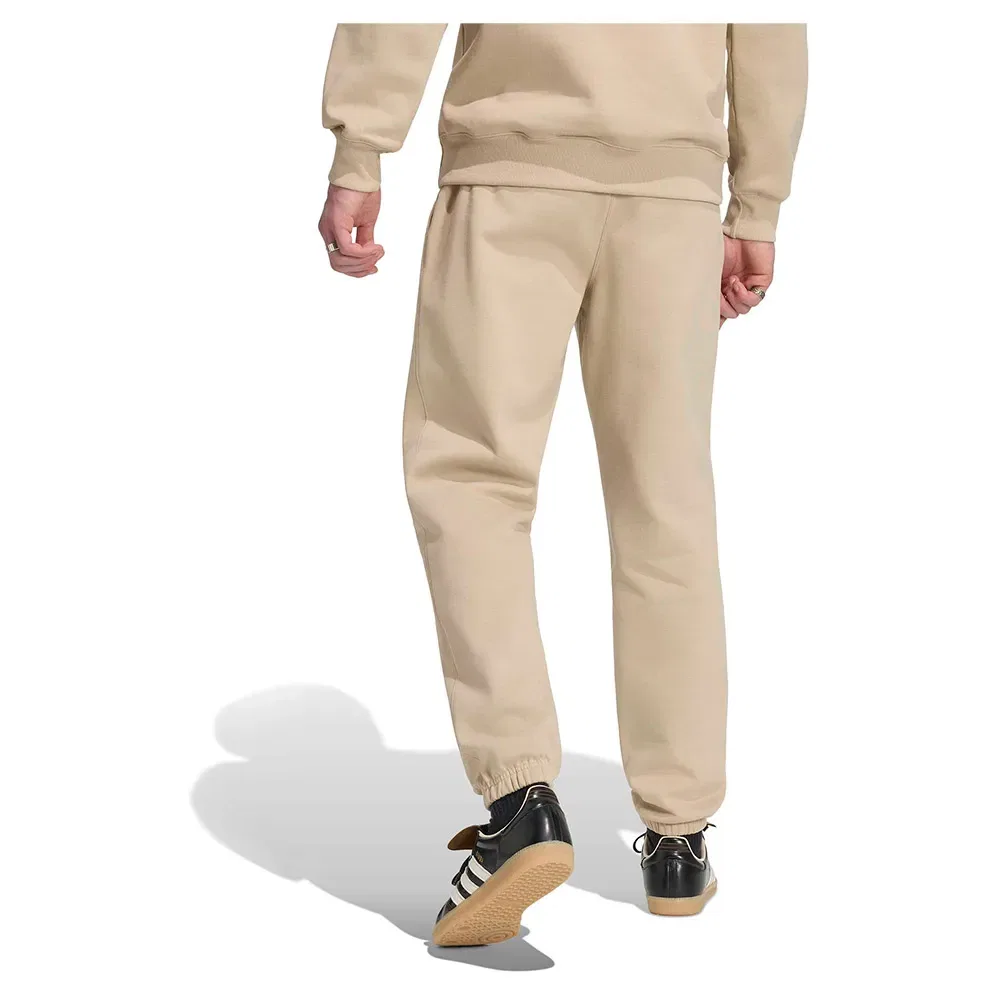 Мужские спортивные штаны из флиса Trefoil Essentials Regular Fleece Adidas Originals, Beige — фото 2