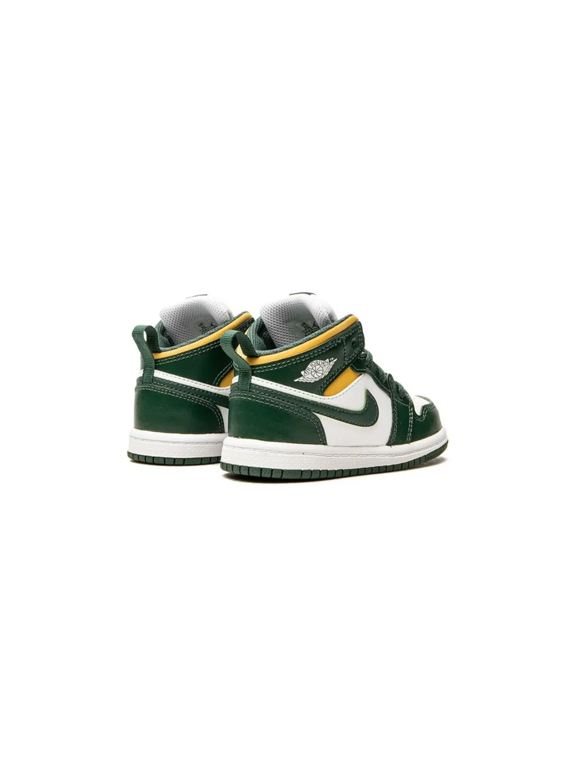 Кроссовки Jordan 1 Mid "Sonics Mid", зеленый — фото 2