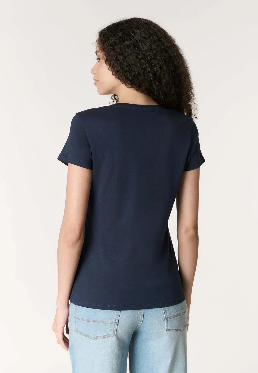 Простая футболка U.S. Polo Assn., Blu — фото 3