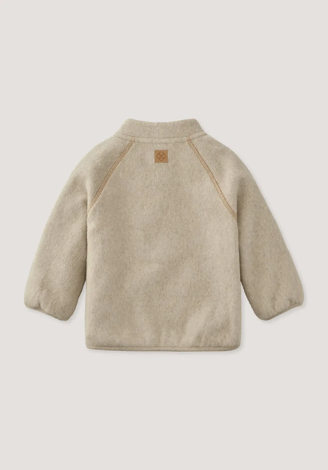 Куртка переходная на флисе Softfleece Hessnatur, золотисто-песочный — фото 4