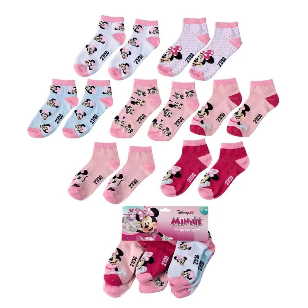 Детские носки с принтом Minnie Pack Disney, Multicolor