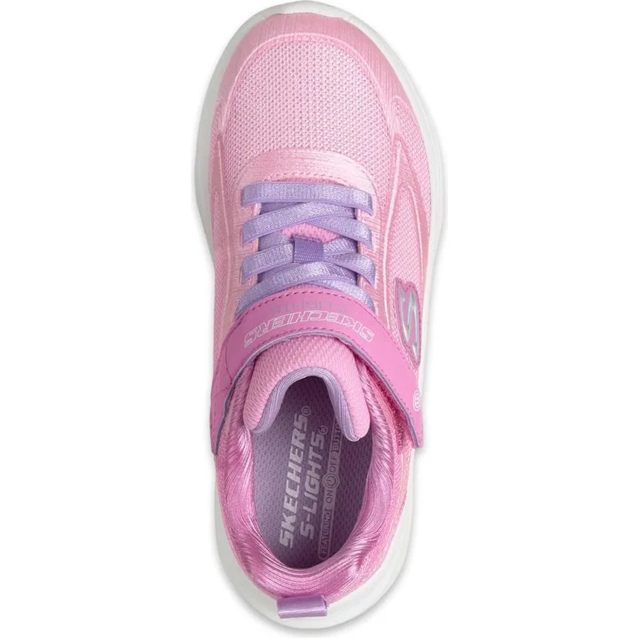 Кроссовки с подсветкой Sola Glow 2.0 Skechers, Розовый — фото 3